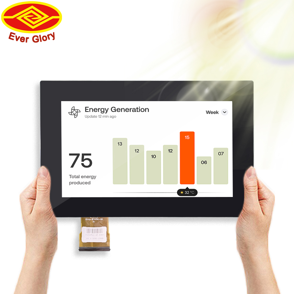 10.1 Inch Touch Display Panel Sensitive Display 10 Points Touch Efficient Operation